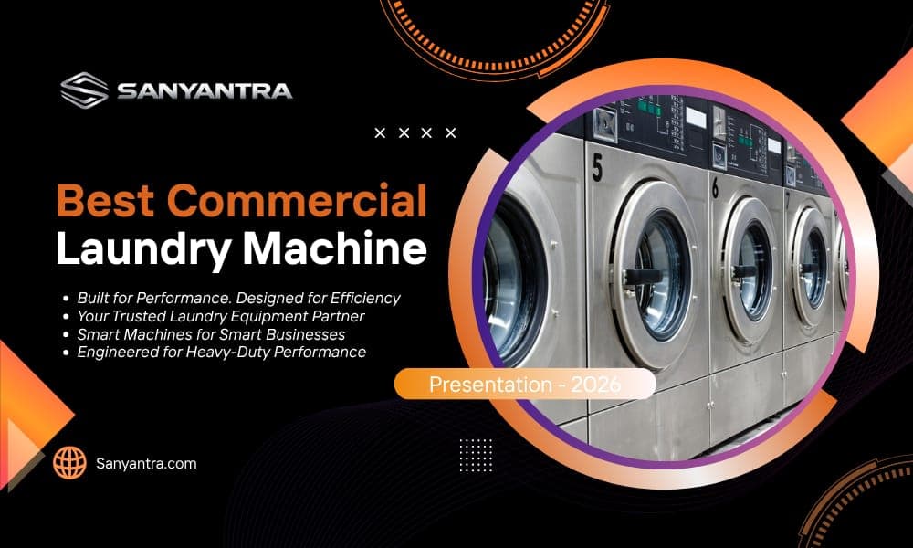 best commercial laundry machine supplier in India
