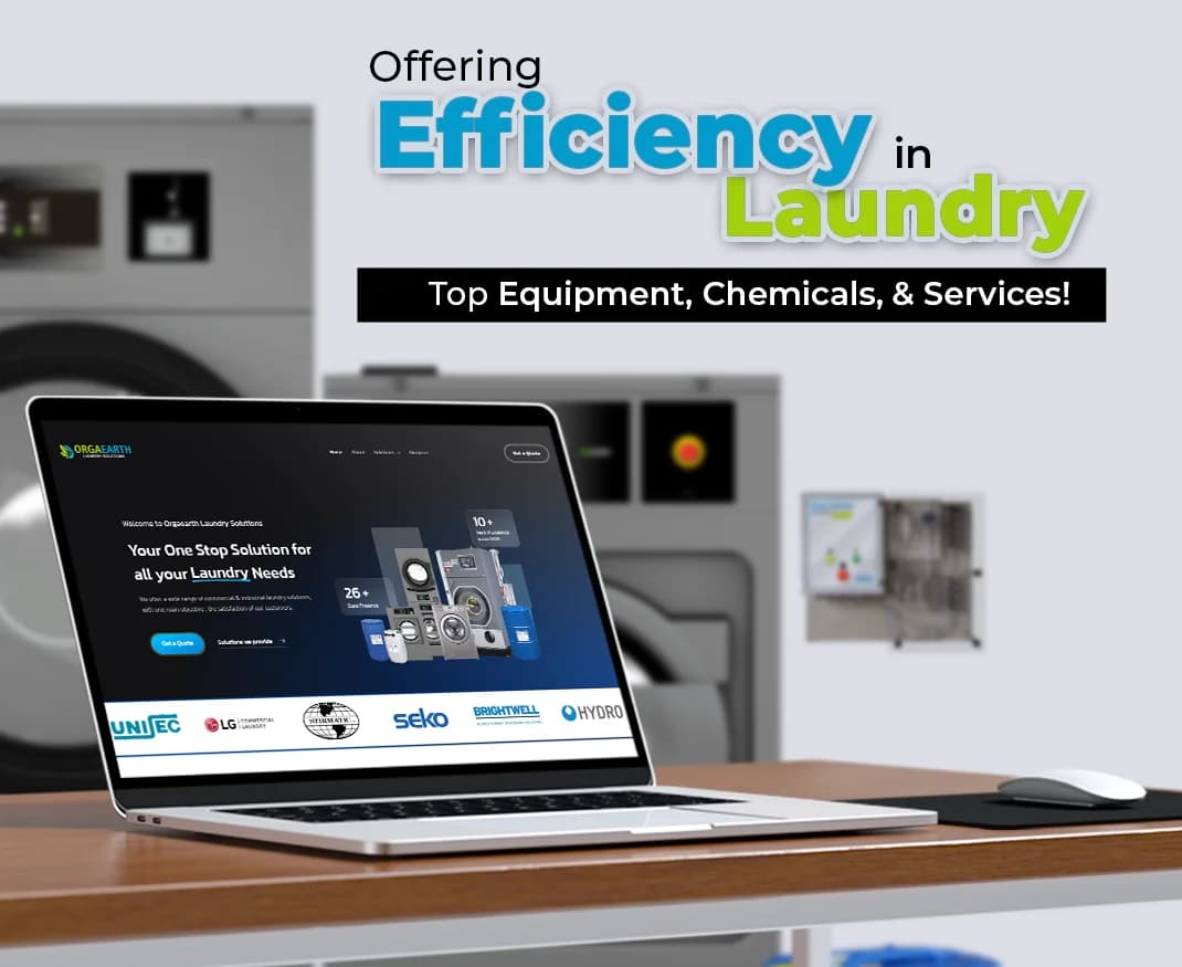 Orgaearth commercial laundry machine